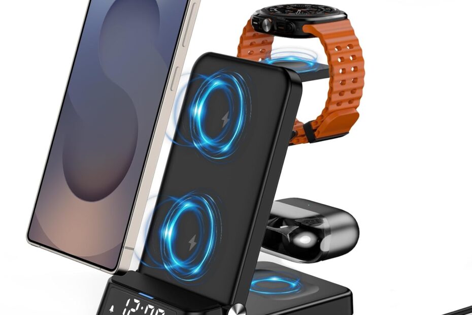 All-in-One Convenience: Review of the Wireless Charger & Alarm Clock for Samsung Devices