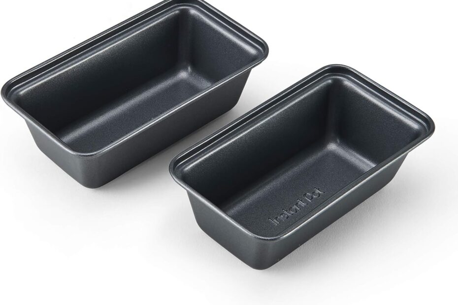 Bake Bliss: Instant Pot's Non-Stick Mini Loaf Pans for Effortless Cooking!