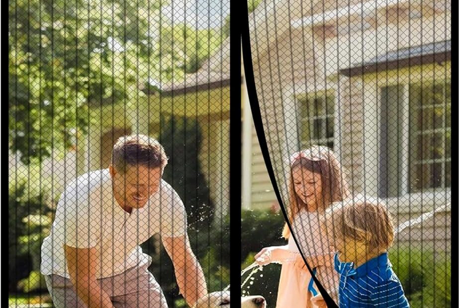 Breathe Easy: The Ultimate Mesh Screen with Magnetic Closure for Bug-Free Bliss!