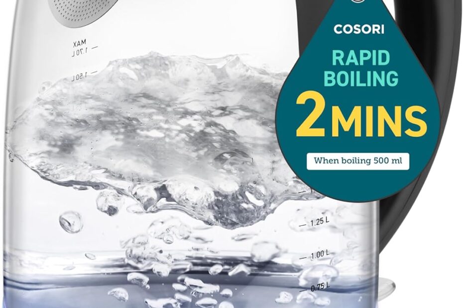 Brew Perfection: The Cosori Electric Kettle Review for Tea & Coffee Lovers