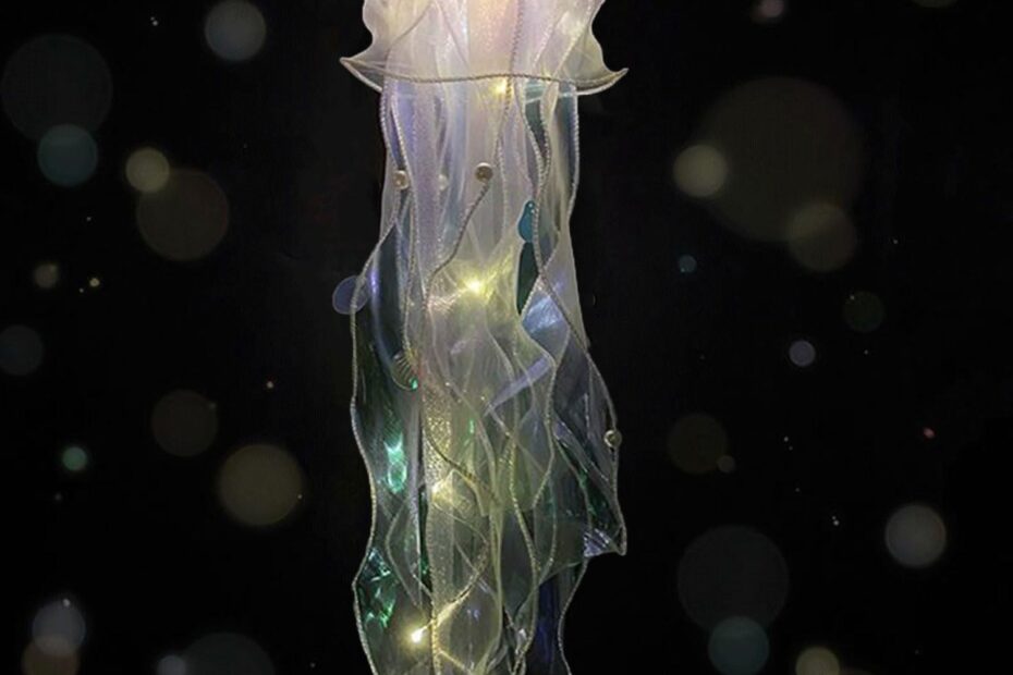 Brighten Up Your Space: Review of the Purple Jellyfish Lantern for Ocean-Themed Decor