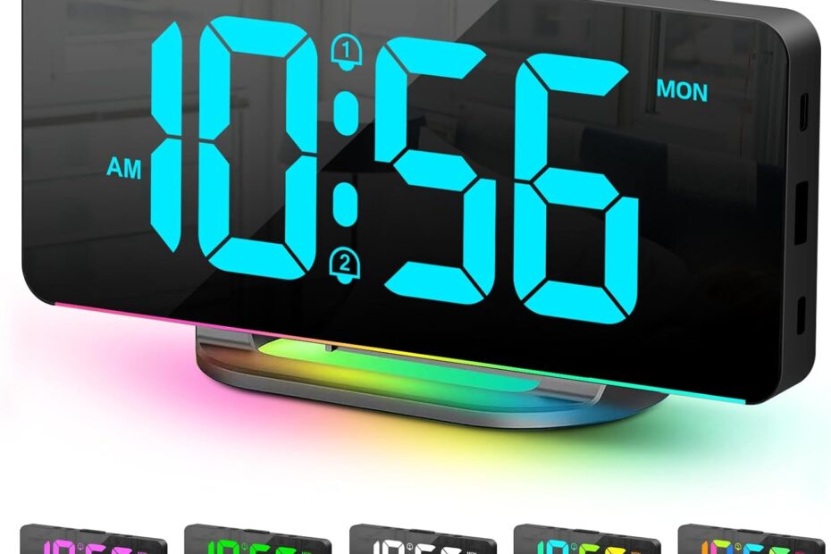 Brighten Your Space: The Ultimate LED Digital Alarm Clock Review