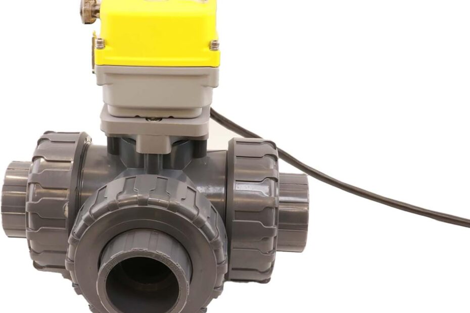 Control Water Flow Effortlessly with the Smart 3-Way PVC Electric Valve!