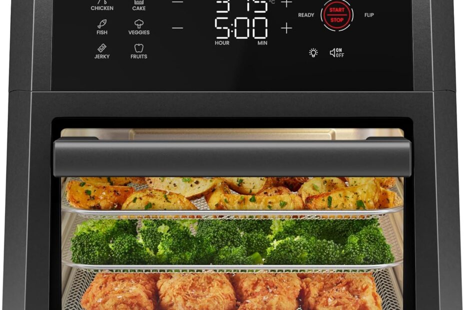 Cook Smarter with the Chefman 12-Quart Air Fryer Oven: Your Ultimate Kitchen Companion!
