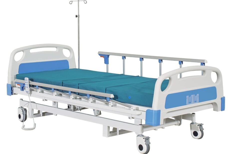 Discover Comfort: Review of the Premium 3 Function Electric ICU Bed with Mattress & IV Pole