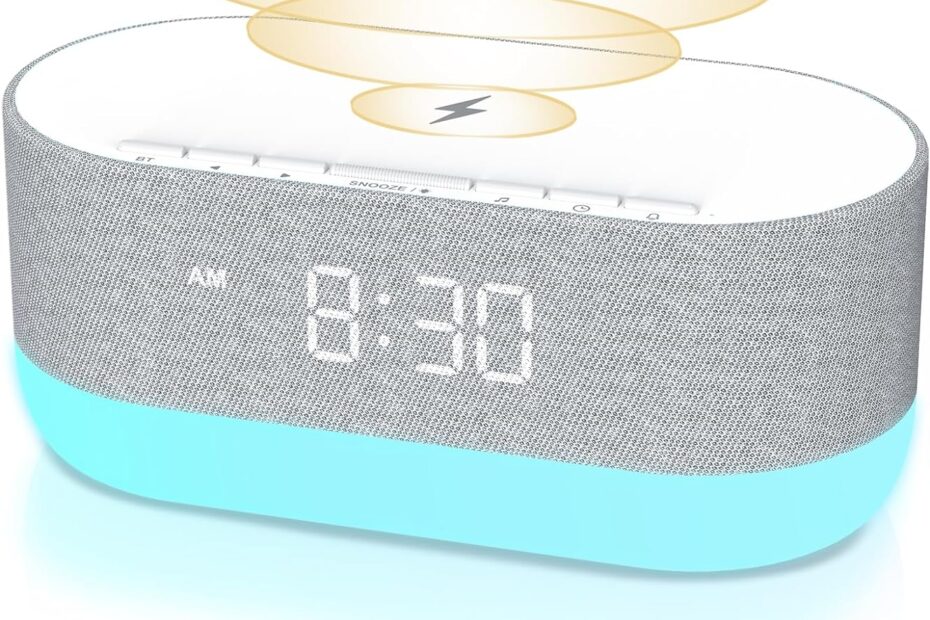 Discover Serenity: HOUSBAY 3-in-1 Sound Machine & Alarm Clock Review