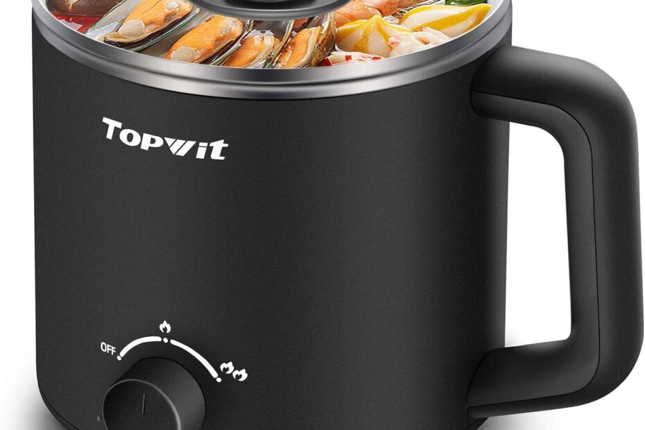 Discover the Topwit Hot Pot: Your Ultimate 1.6L Electric Cooker for Ramen and More!