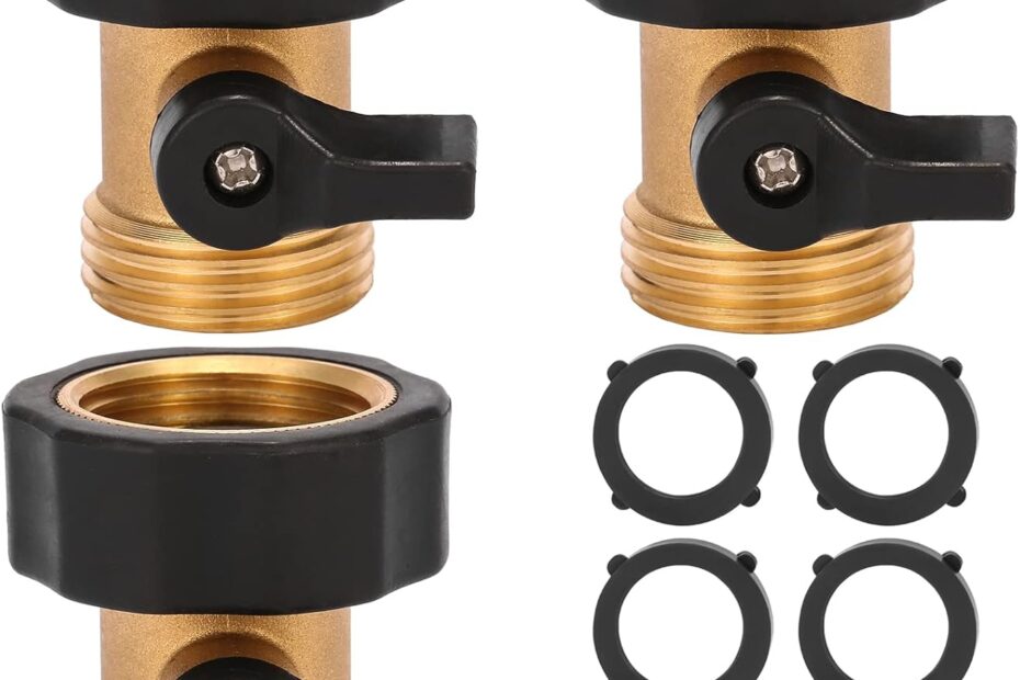 Efficient Water Control: Review of the 3 Pack Brass Garden Hose Shut Off Valve