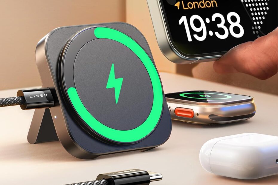 Effortless Charging: LISEN's Sleek MagSafe Stand Reviewed