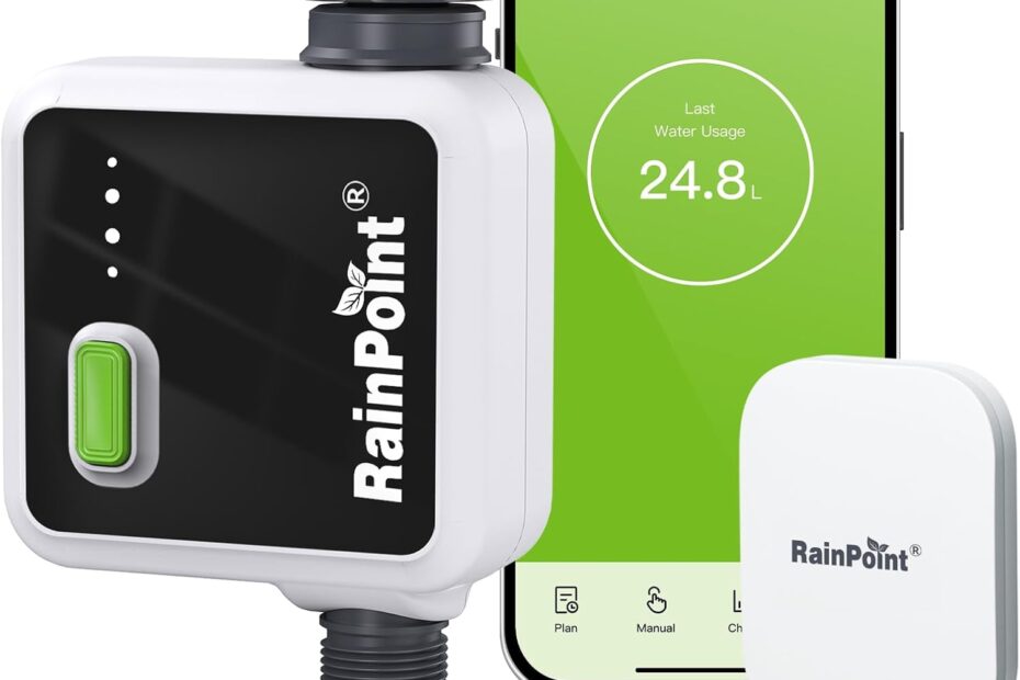 Effortless Garden Care: RAINPOINT 1-Zone Wireless Smart Water Timer Review