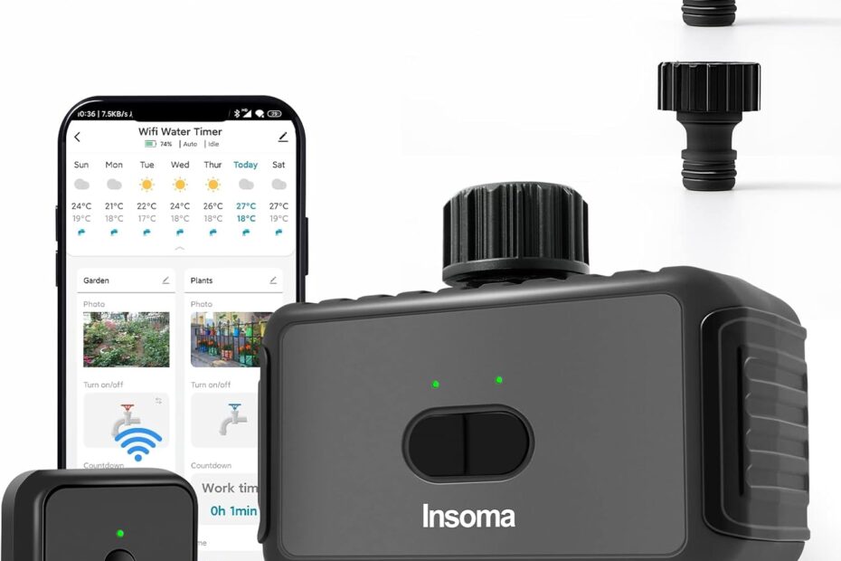 Effortless Lawn Care: Review of the Smart Water Hose Timer with Alexa Compatibility