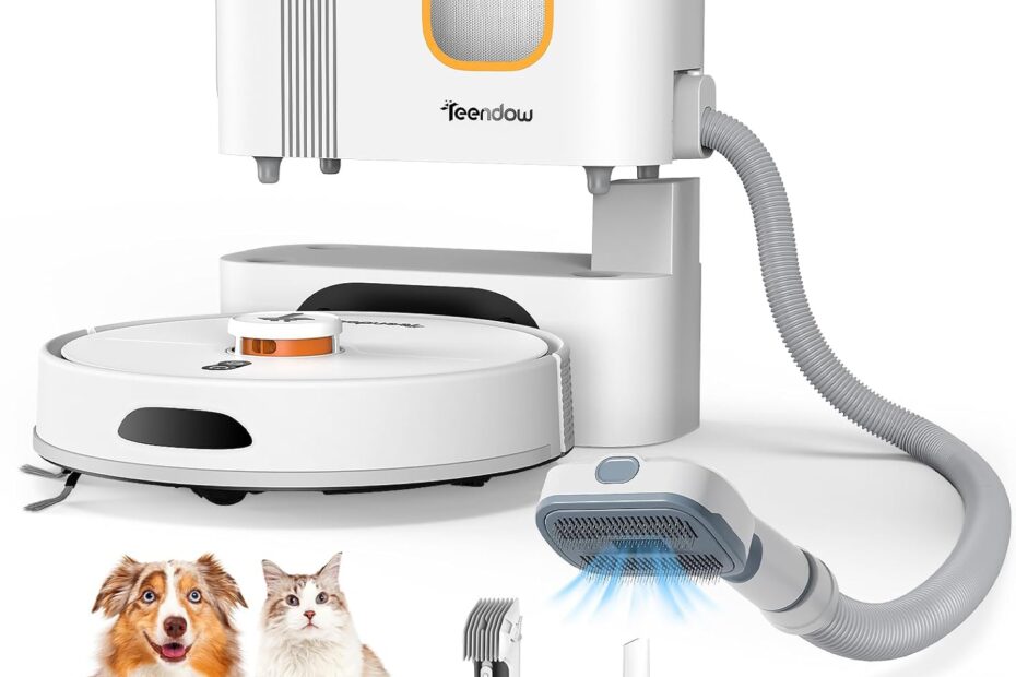 Effortless Living: D20S Max+ Robot Vacuum & Mop Review for Pet Owners