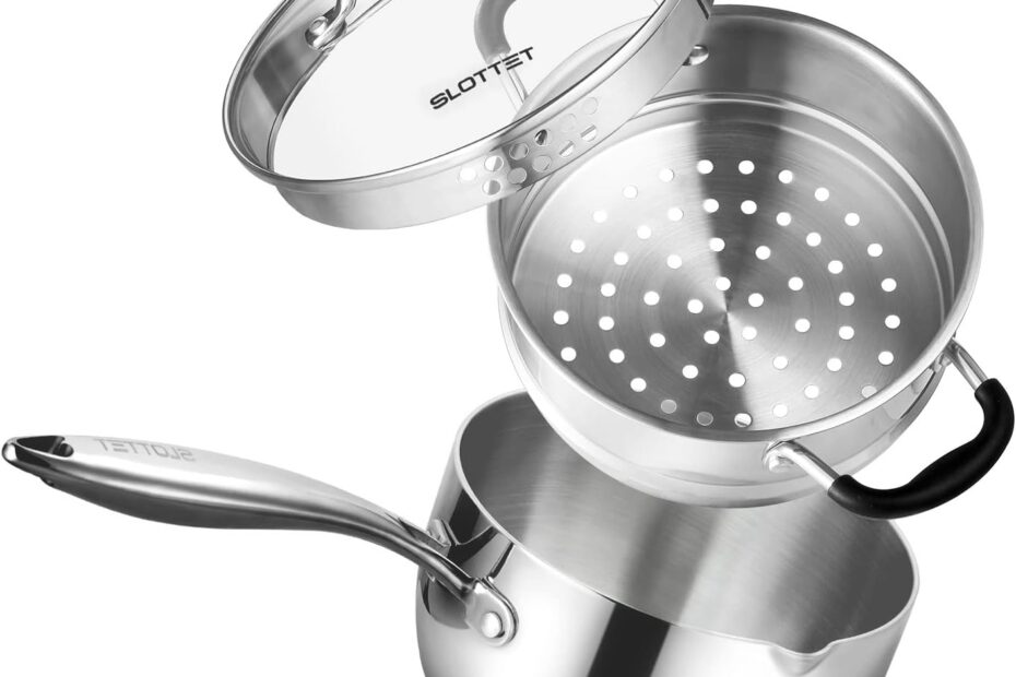 Elevate Your Cooking: The Ultimate Tri-Ply Stainless Steel Saucepan with Steamer Review!