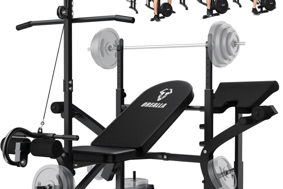 Elevate Your Home Workouts: The Ultimate 8-in-1 Adjustable Weight Bench Review