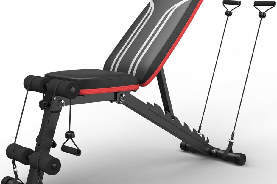 Elevate Your Home Workouts with the FLYBIRD Adjustable Weight Bench: A Must-Have for Fitness Enthusiasts!