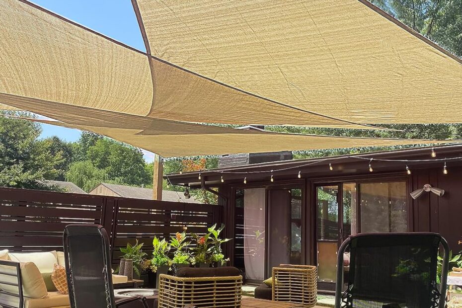 Elevate Your Outdoors: A Review of the LOVE STORY Triangle Sun Shade Sail Canopy