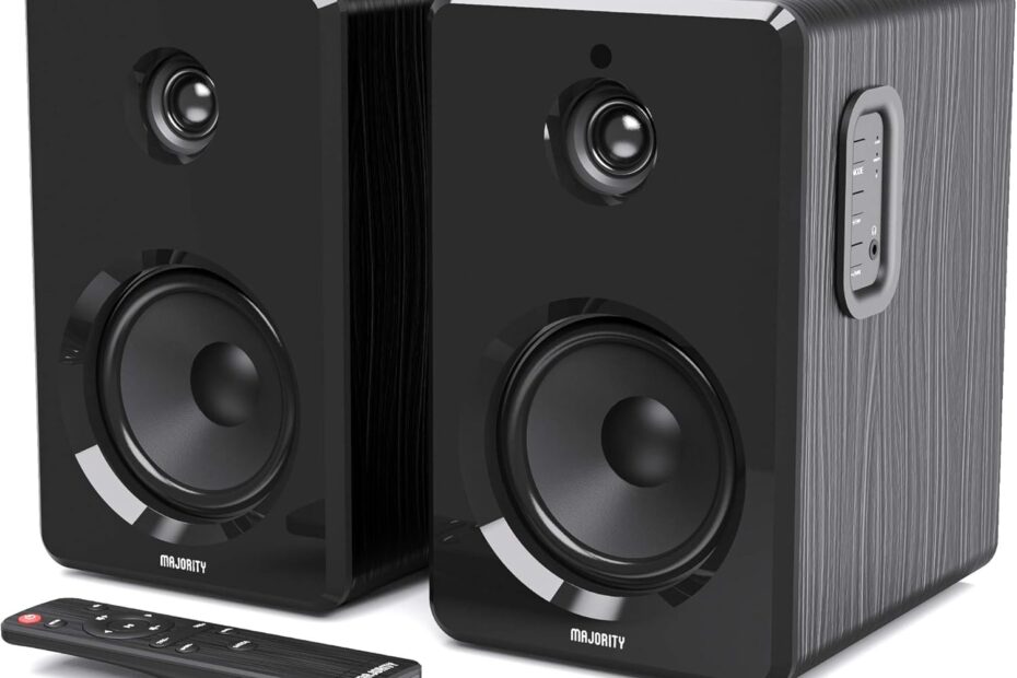Elevate Your Sound: A Review of Majority D40 Active Bookshelf Speakers