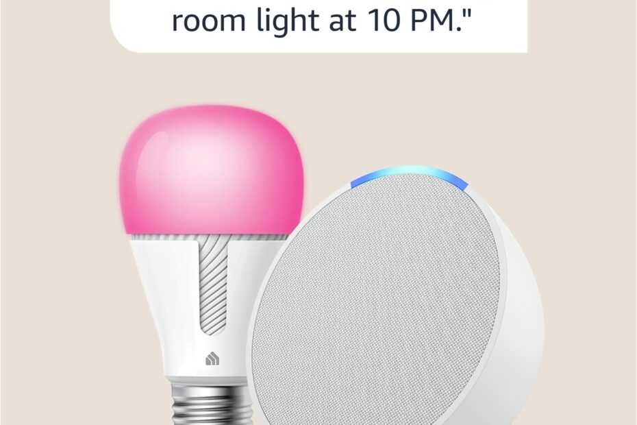 Elevate Your Space: Review of the Echo Pop & TP-Link Kasa Smart Color Bulb Bundle