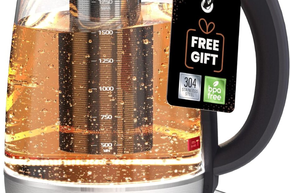 Elevate Your Tea Experience: Vianté Electric Glass Tea Kettle Review