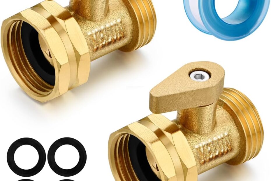 Essential Garden Hose Shut Off Valve: Review of the Heavy Duty Brass Connector Set