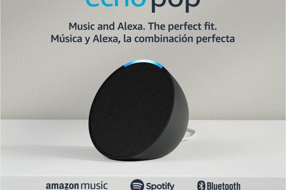 Experience Quality Sound Anywhere with the Echo Pop Smart Speaker!