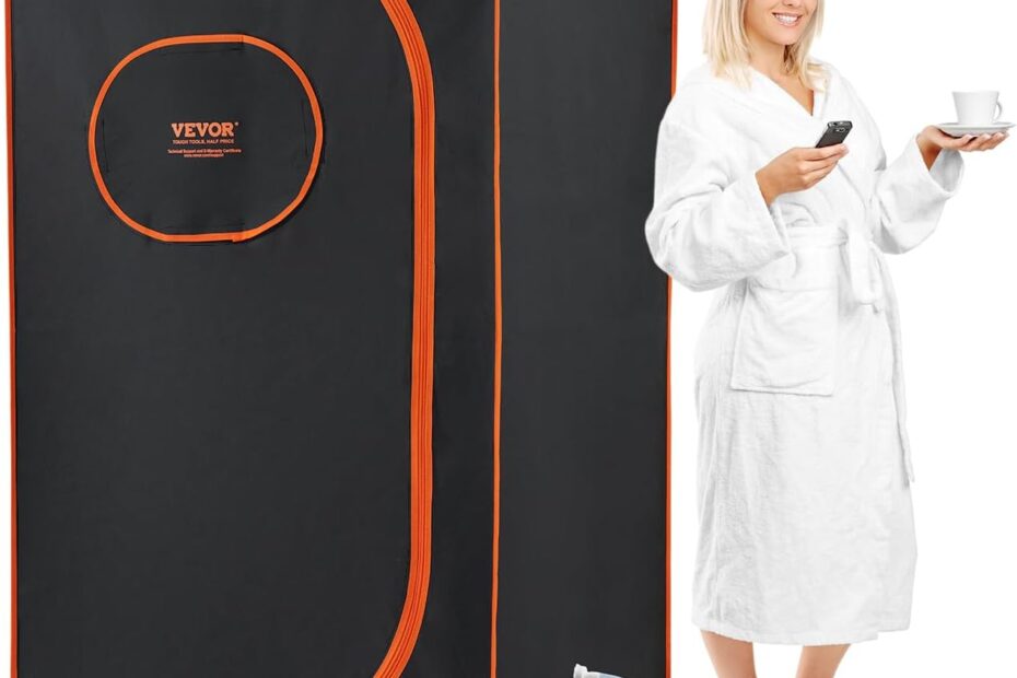 Experience Ultimate Relaxation with the VEVOR Portable Steam Sauna Tent!