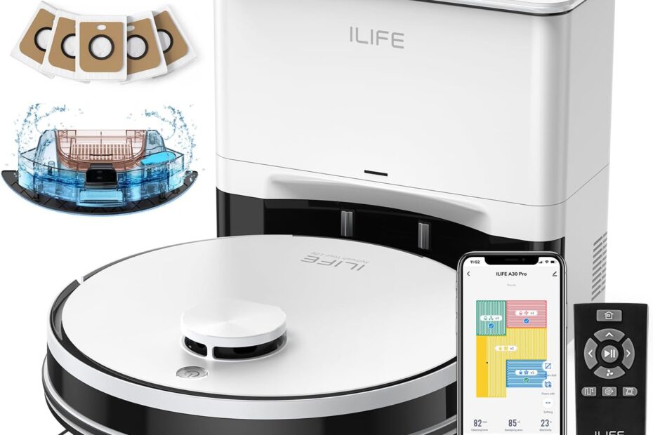 ILIFE A30 Pro: The Ultimate Robot Vacuum and Mop for a Hassle-Free Home!