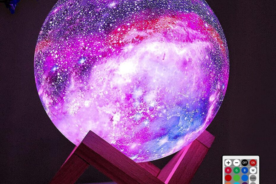 Illuminate Dreams: The BRIGHTWORLD 3D Moon Lamp Review