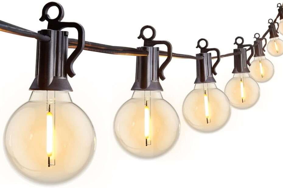 Illuminate Your Outdoor Space: Review of 25ft G40 Globe LED Patio Lights
