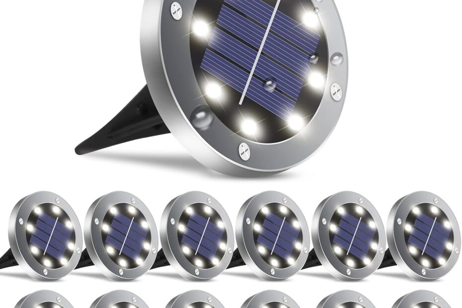 Illuminate Your Outdoors: 12 Pack Waterproof Solar Lights Review