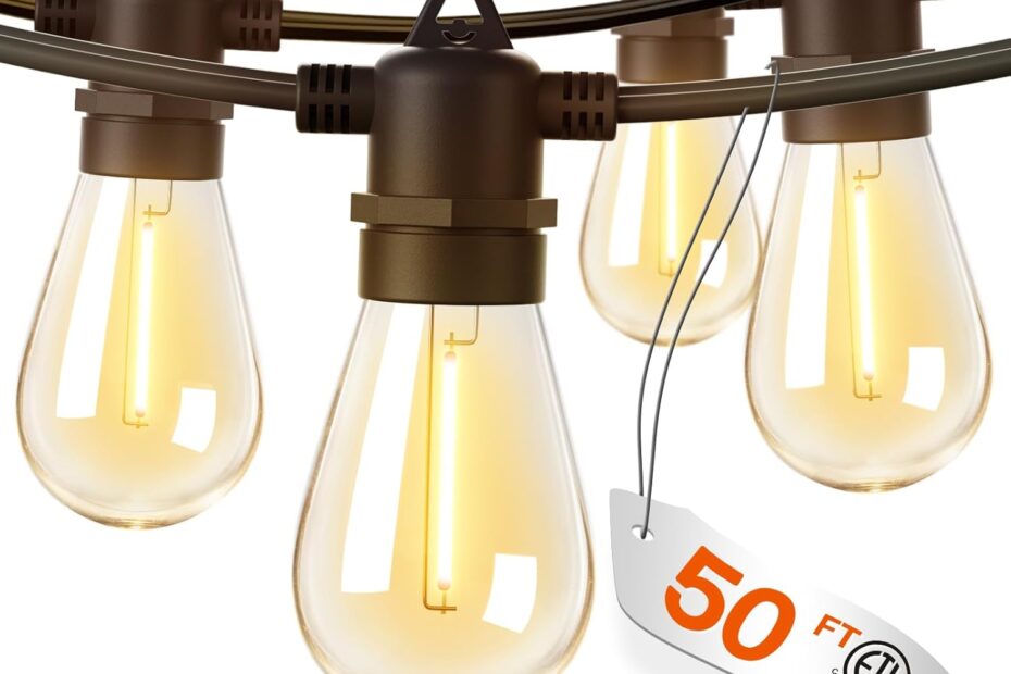 Illuminate Your Outdoors: A Review of addlon 50FT LED String Lights