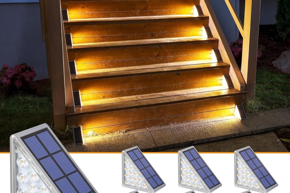 Illuminate Your Outdoors: NIORSUN Solar Step Lights Review