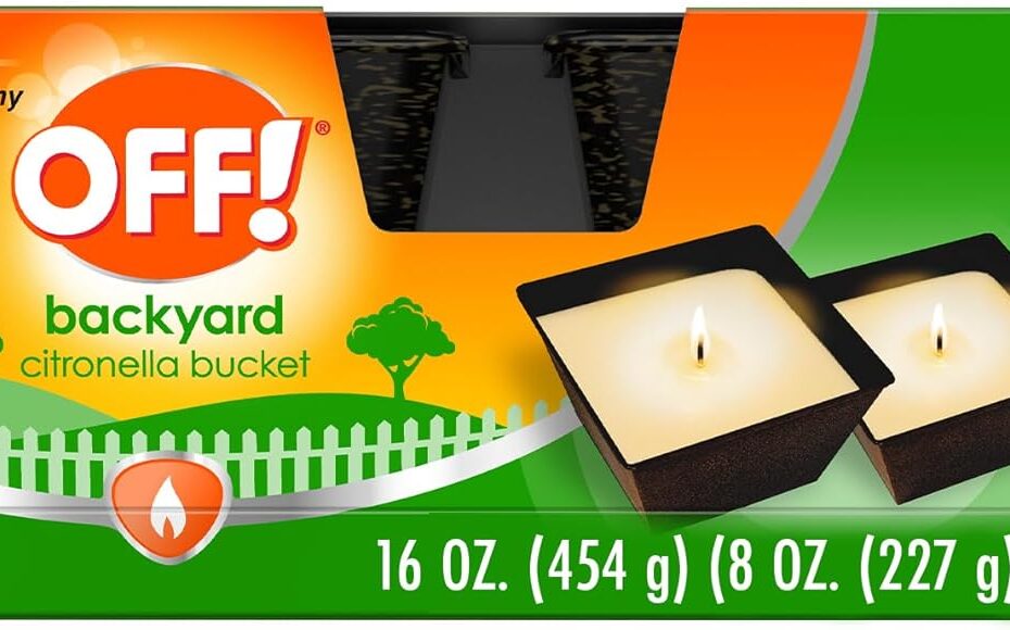 Illuminate Your Outdoors: OFF! Citronella Candles Review