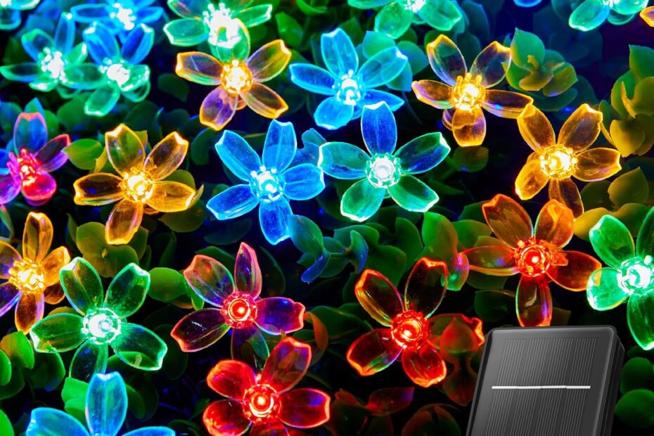 Illuminate Your Outdoors with Brightown 60 LED Solar Fairy Lights: A Review