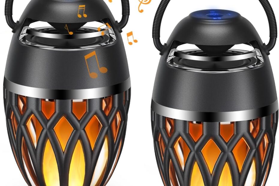 Illuminate Your Parties: Review of the 2 Pack Bluetooth Flame Speakers