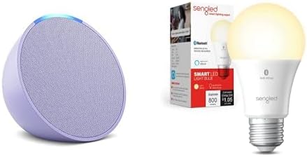 Illuminate Your Space: A Review of the Echo Pop (Lavender Bloom) with Sengled Smart Bulb