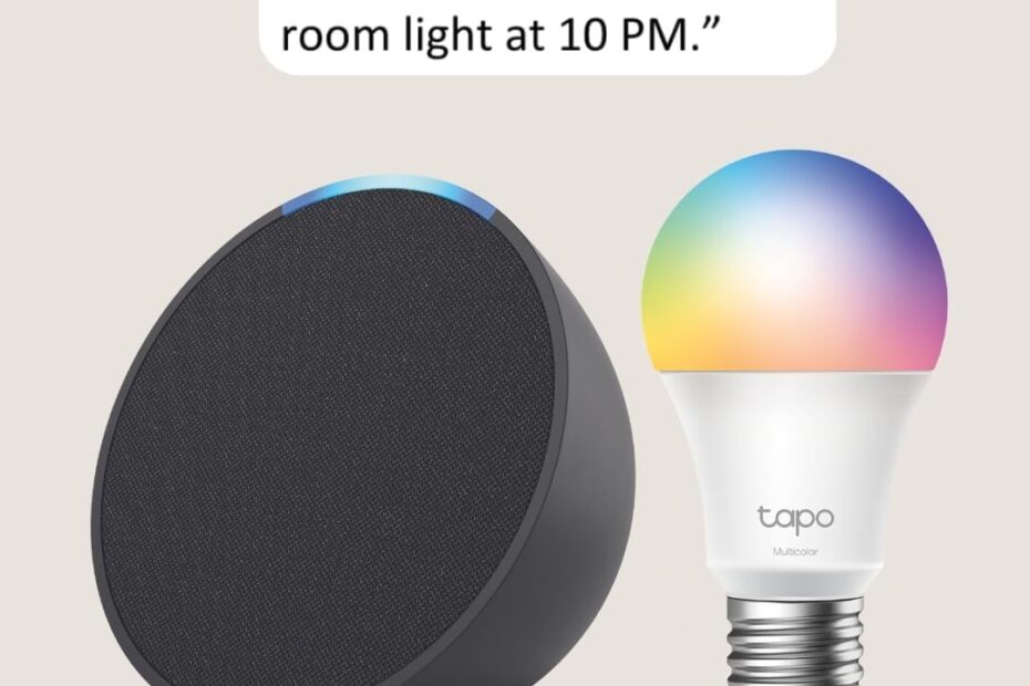 Illuminate Your Space: A Review of the Echo Pop with TP-Link Tapo Smart Color Bulb