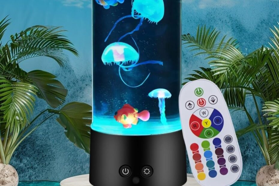 Illuminate Your Space: A Review of the Order Soon Jellyfish Lamp with 16 Color Changes