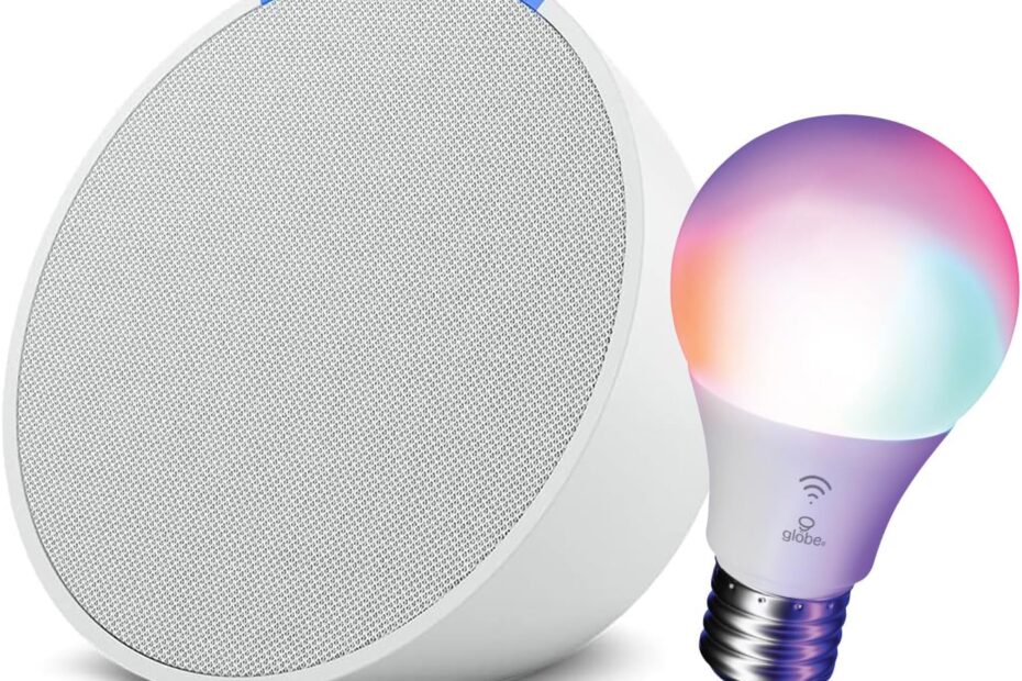 Illuminate Your Space: Discover the Echo Pop with Smart Color Bulb!