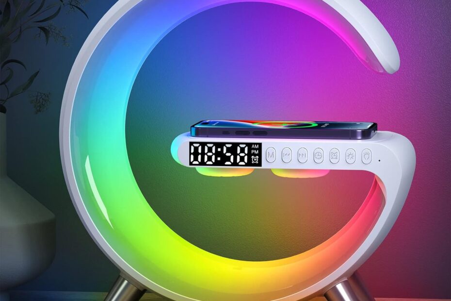Illuminate Your Space: Review of the 4-in-1 Smart Lamp with Wireless Charger & Bluetooth Speaker