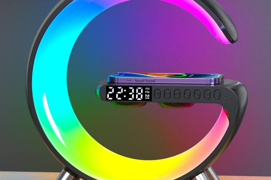 Illuminate Your Space: Review of the BKDRL Bluetooth Speaker and Wireless Charger Combo