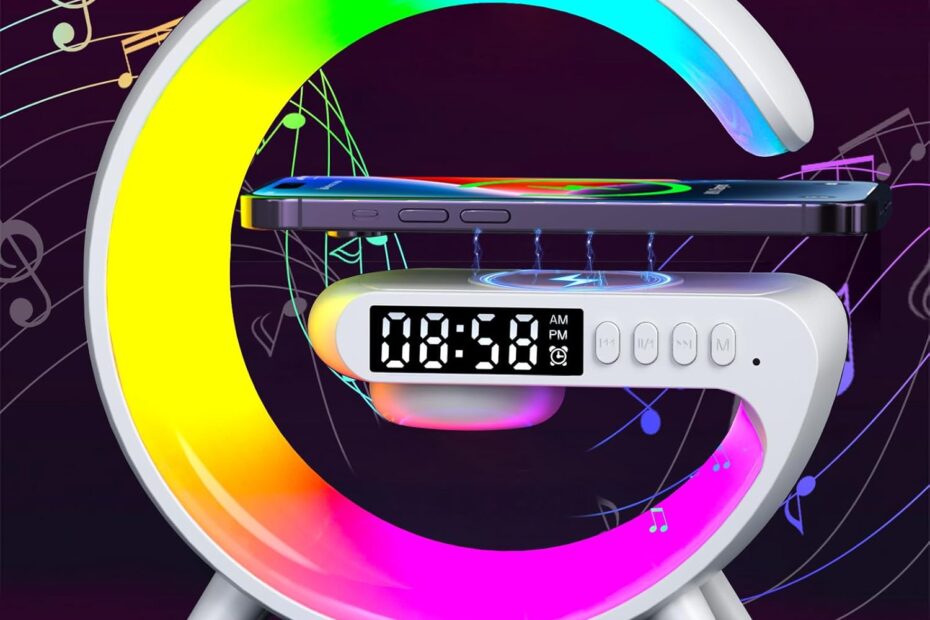 Illuminate Your Space: Review of the Longzhuo 4-in-1 Wireless Charger Lamp & Bluetooth Speaker