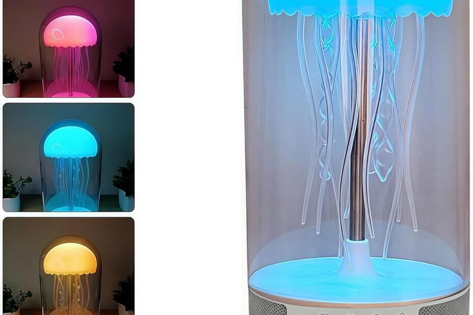 Illuminate Your Space: The Enchanting LED Jellyfish Speaker Review