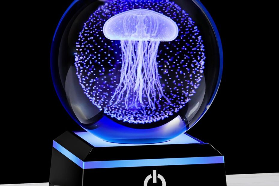 Illuminate Your Space: The Qianwei 3D Jellyfish Lamp Review