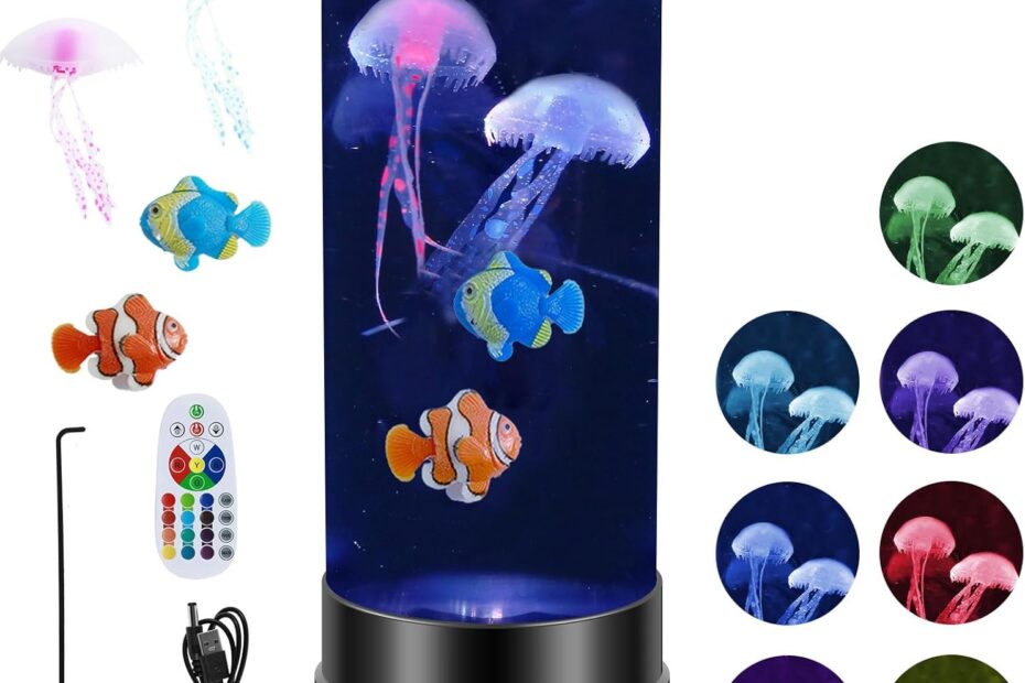 Illuminate Your Space: The Ultimate Review of the LED Jellyfish Lamp