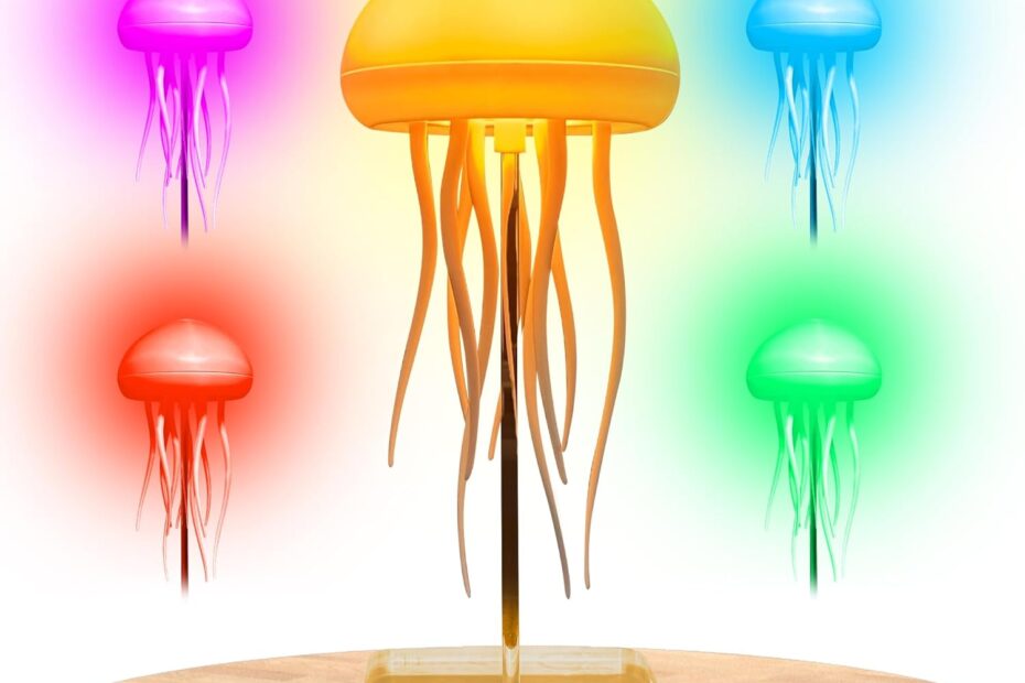 Illuminate Your Space: The Ultimate Review of the Upgraded Lumiopet Jellyfish Lamp!
