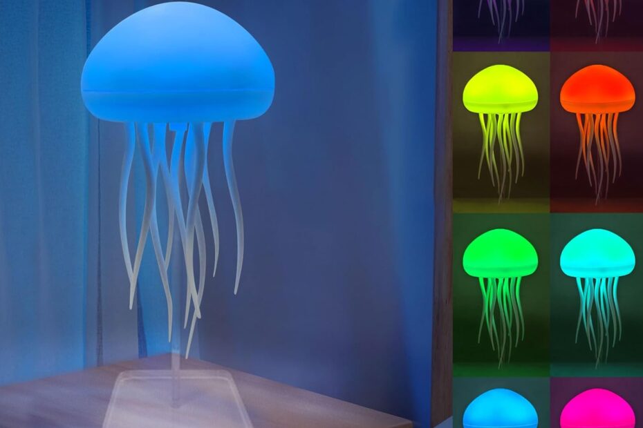Illuminate Your Space: The Upgraded Silent Jellyfish Lamp Review