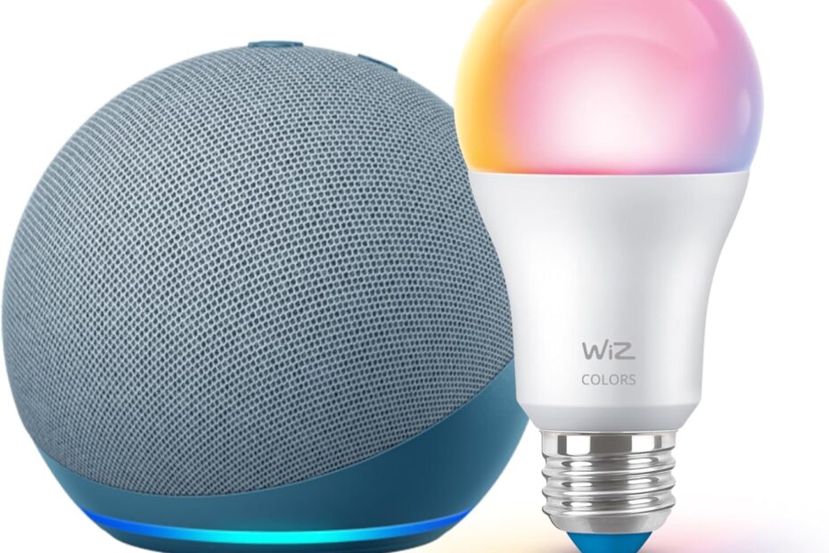 Illuminate Your World: Review of the Echo Dot + WiZ Smart Bulb Combo!