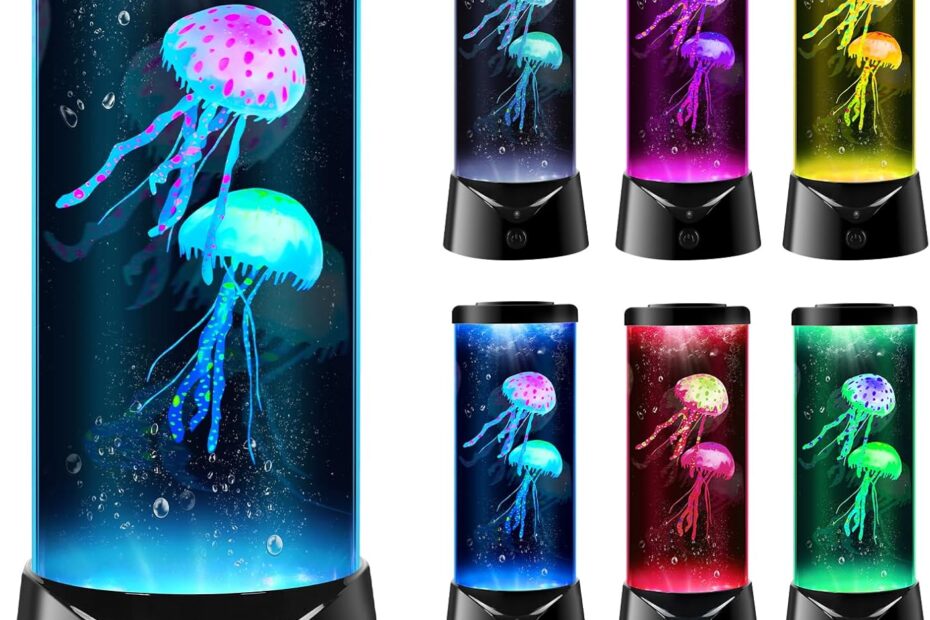 Immerse Yourself in Serenity: SENCU Jellyfish Tank Table Lamp Review