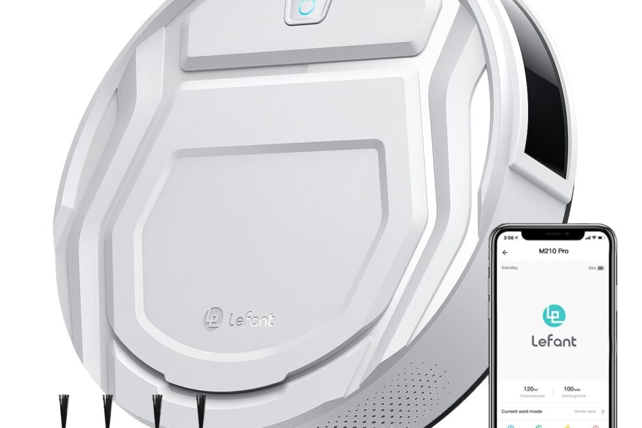 Lefant M210 Pro: The Ultimate Robot Vacuum for Pet Owners and Busy Households!
